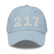 Load image into Gallery viewer, 217 Area Code Dad Hat