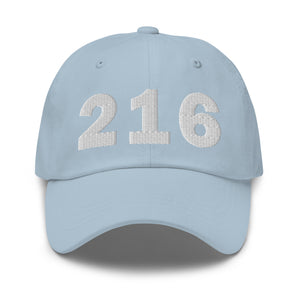 216 Area Code Dad Hat