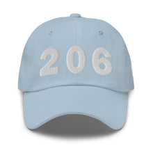 Load image into Gallery viewer, 206 Area Code Dad Hat