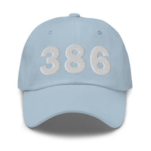 Load image into Gallery viewer, 386 Area Code Dad Hat