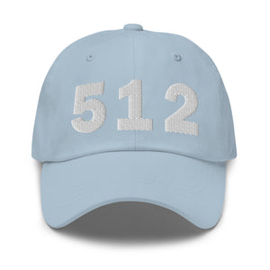 512 Area Code Dad Hat