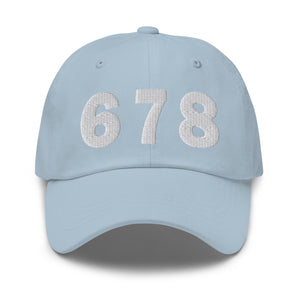 678 Area Code Dad Hat