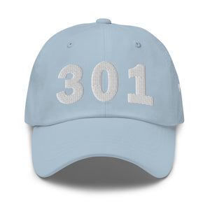 301 Area Code Dad Hat