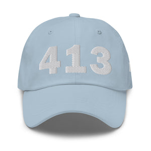 413 Area Code Dad Hat