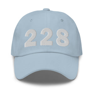 228 Area Code Dad Hat