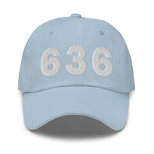 Load image into Gallery viewer, 636 Area Code Dad Hat