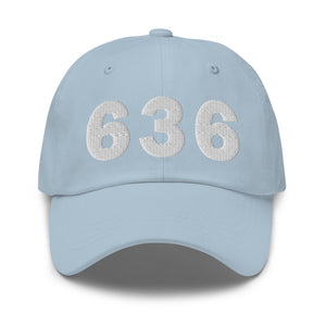 636 Area Code Dad Hat