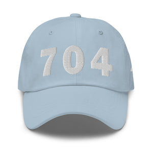 704 Area Code Dad Hat