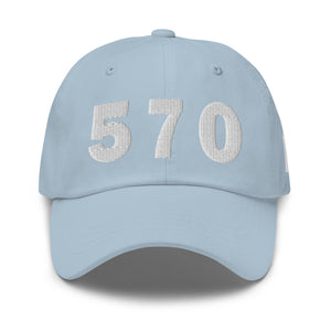 570 Area Code Dad Hat