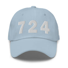 Load image into Gallery viewer, 724 Area Code Dad Hat