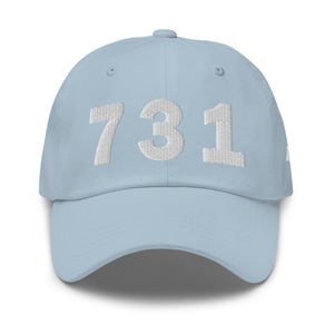 731 Area Code Dad Hat