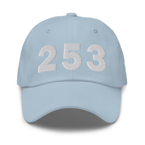 253 Area Code Dad Hat