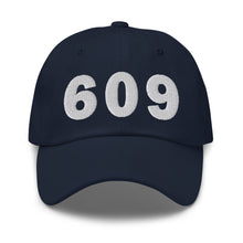 Load image into Gallery viewer, 609 Area Code Dad Hat