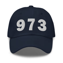 Load image into Gallery viewer, 973 Area Code Dad Hat