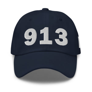 913 Area Code Dad Hat