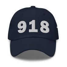 Load image into Gallery viewer, 918 Area Code Dad Hat