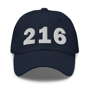 216 Area Code Dad Hat