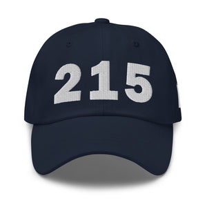 215 Area Code Dad Hat