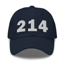 Load image into Gallery viewer, 214 Area Code Dad Hat