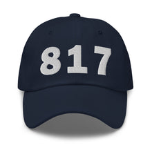 Load image into Gallery viewer, 817 Area Code Dad Hat