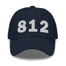 Load image into Gallery viewer, 812 Area Code Dad Hat