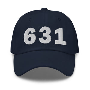 631 Area Code Dad Hat