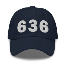 Load image into Gallery viewer, 636 Area Code Dad Hat