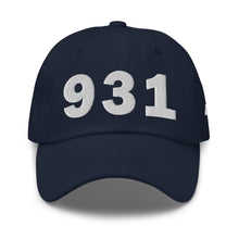 Load image into Gallery viewer, 931 Area Code Dad Hat