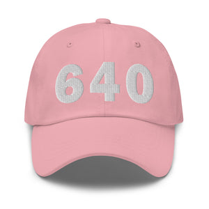 640 Area Code Dad Hat