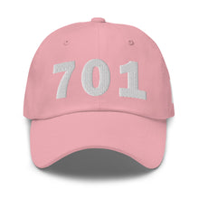 Load image into Gallery viewer, 701 Area Code Dad Hat