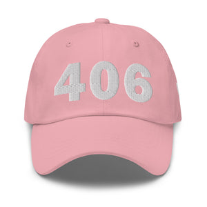 406 Area Code Dad Hat