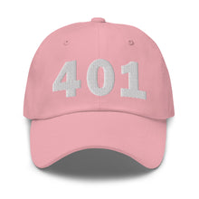 Load image into Gallery viewer, 401 Area Code Dad Hat