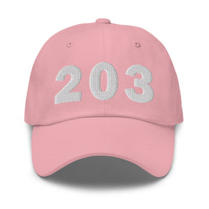 203 Area Code Dad Hat