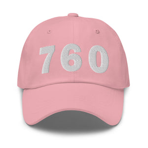 760 Area Code Dad Hat