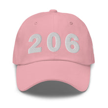 Load image into Gallery viewer, 206 Area Code Dad Hat