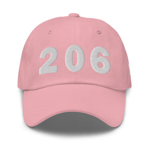 206 Area Code Dad Hat