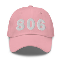 Load image into Gallery viewer, 806 Area Code Dad Hat