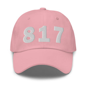 817 Area Code Dad Hat