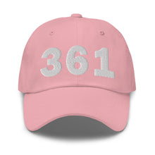 Load image into Gallery viewer, 361 Area Code Dad Hat