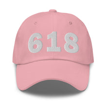 Load image into Gallery viewer, 618 Area Code Dad Hat