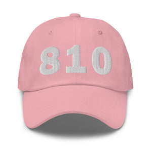 810 Area Code Dad Hat