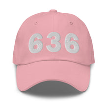 Load image into Gallery viewer, 636 Area Code Dad Hat