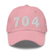 Load image into Gallery viewer, 704 Area Code Dad Hat