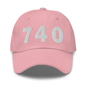 740 Area Code Dad Hat