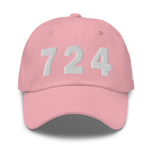 724 Area Code Dad Hat