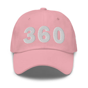 360 Area Code Dad Hat