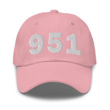 Load image into Gallery viewer, 951 Area Code Dad Hat