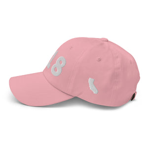 818 Area Code Dad Hat