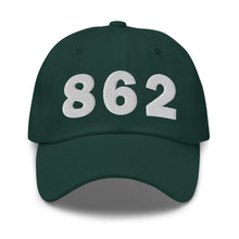 Load image into Gallery viewer, 862 Area Code Dad Cap