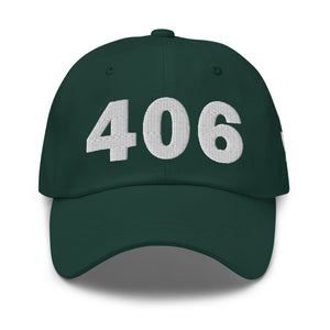 406 Area Code Dad Hat